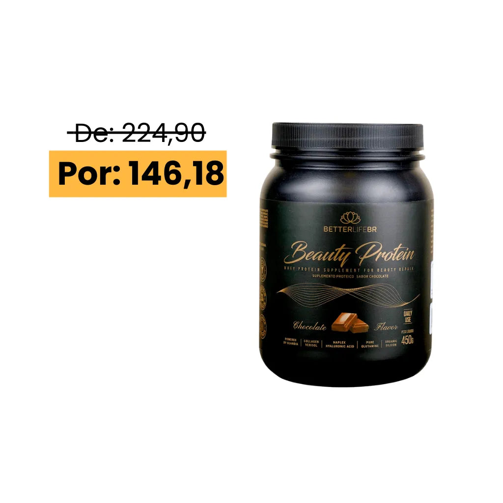 Proteína Beauty Whey Protein Chocolate 450g