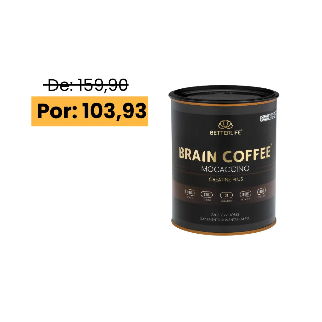 Brain Coffee Mocaccino Creatine Plus 220g