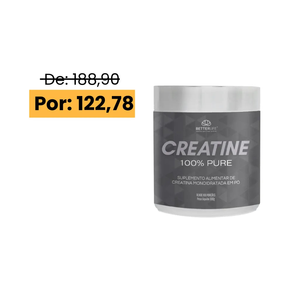 Creatina 100% Pura 300g