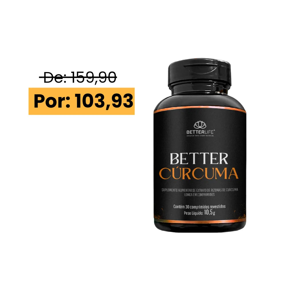 Better Cúrcuma 30 Comprimidos