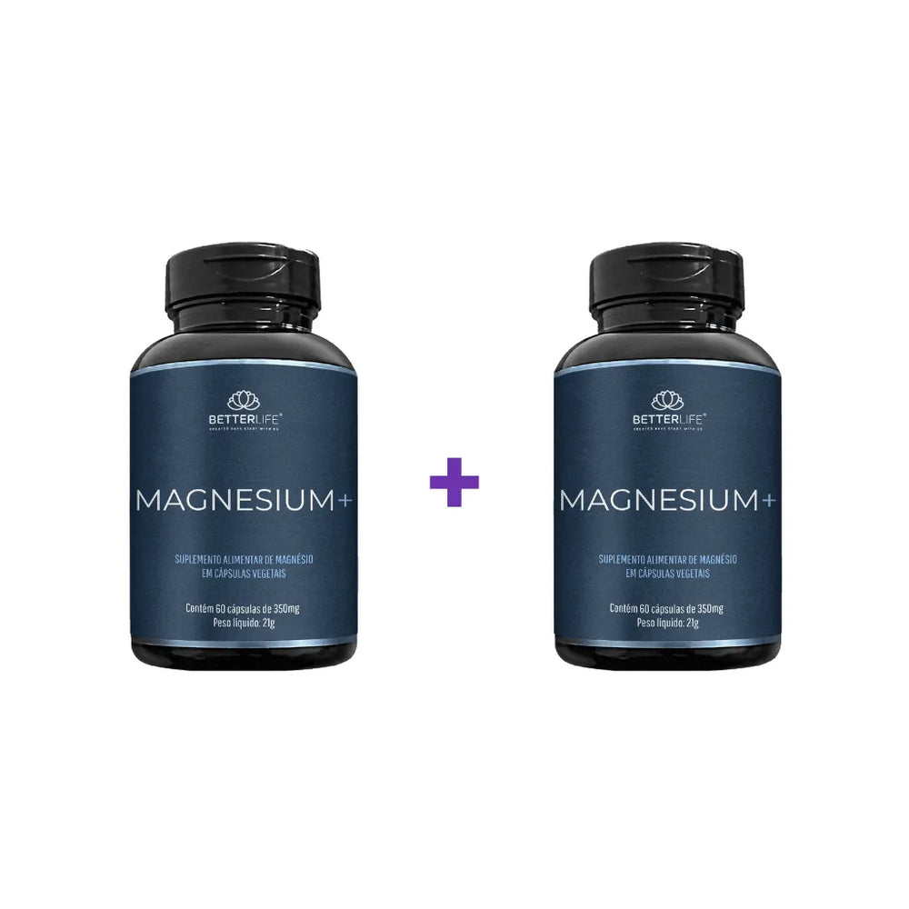 Kit com 2 Magnesium +  60 Cápsulas - Para 2 meses