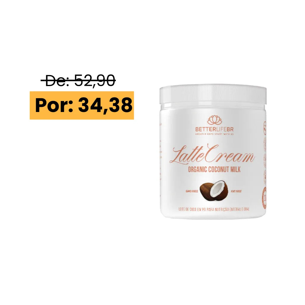 Leite de Coco em Pó Latte Cream Coconut 200g