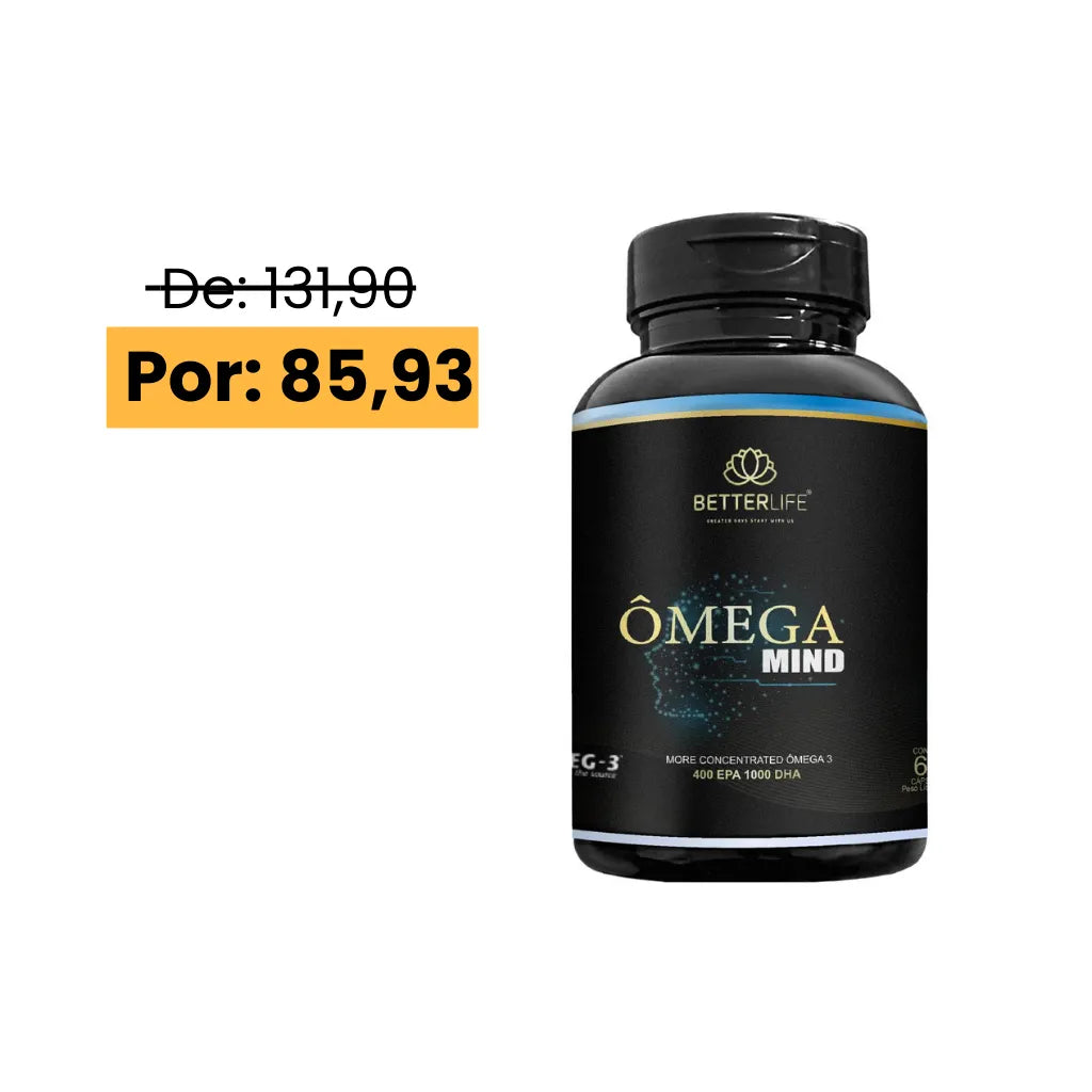 Ômega Mind 400 EPA 1000 DHA