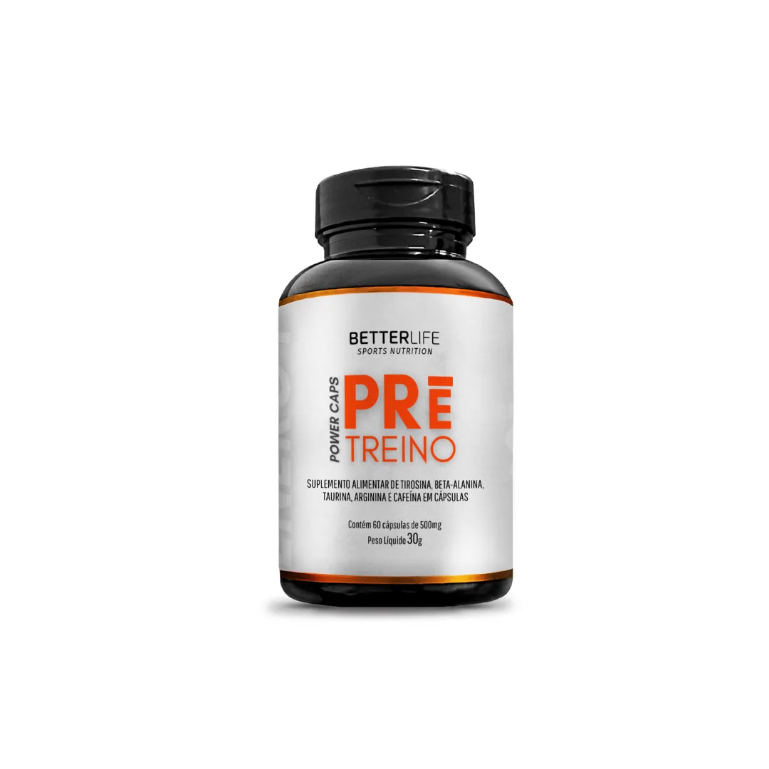 Pré Treino Power Caps 60 Cápsulas
