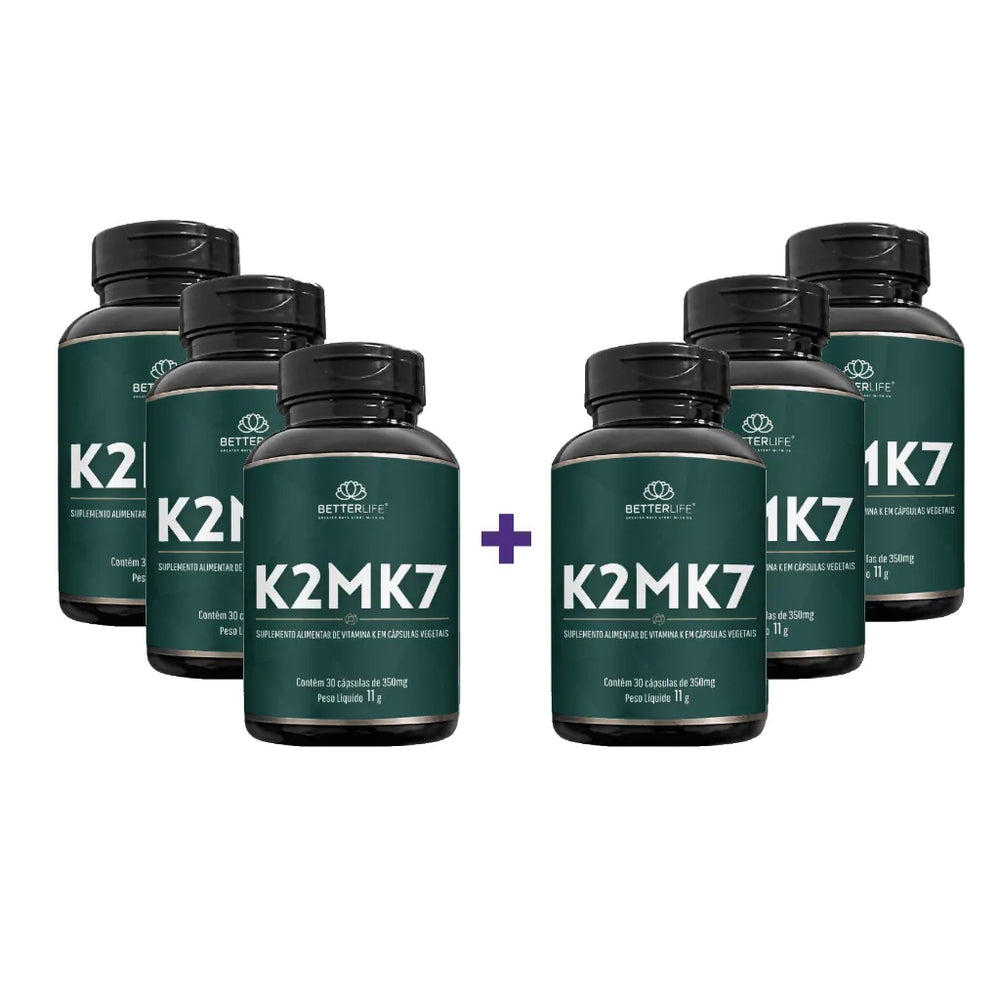 Super Combo K2MK7 30 Cápsulas - Para 6 meses