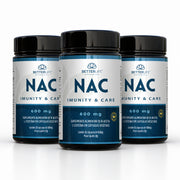Kit com 3 NAC N-Acetil L-Cisteína 30 Cápsulas - Para 3 meses