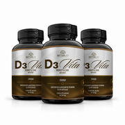 Kit com 3 D3 VITA (Vitamina D3 2.000UI) 60 Cápsulas