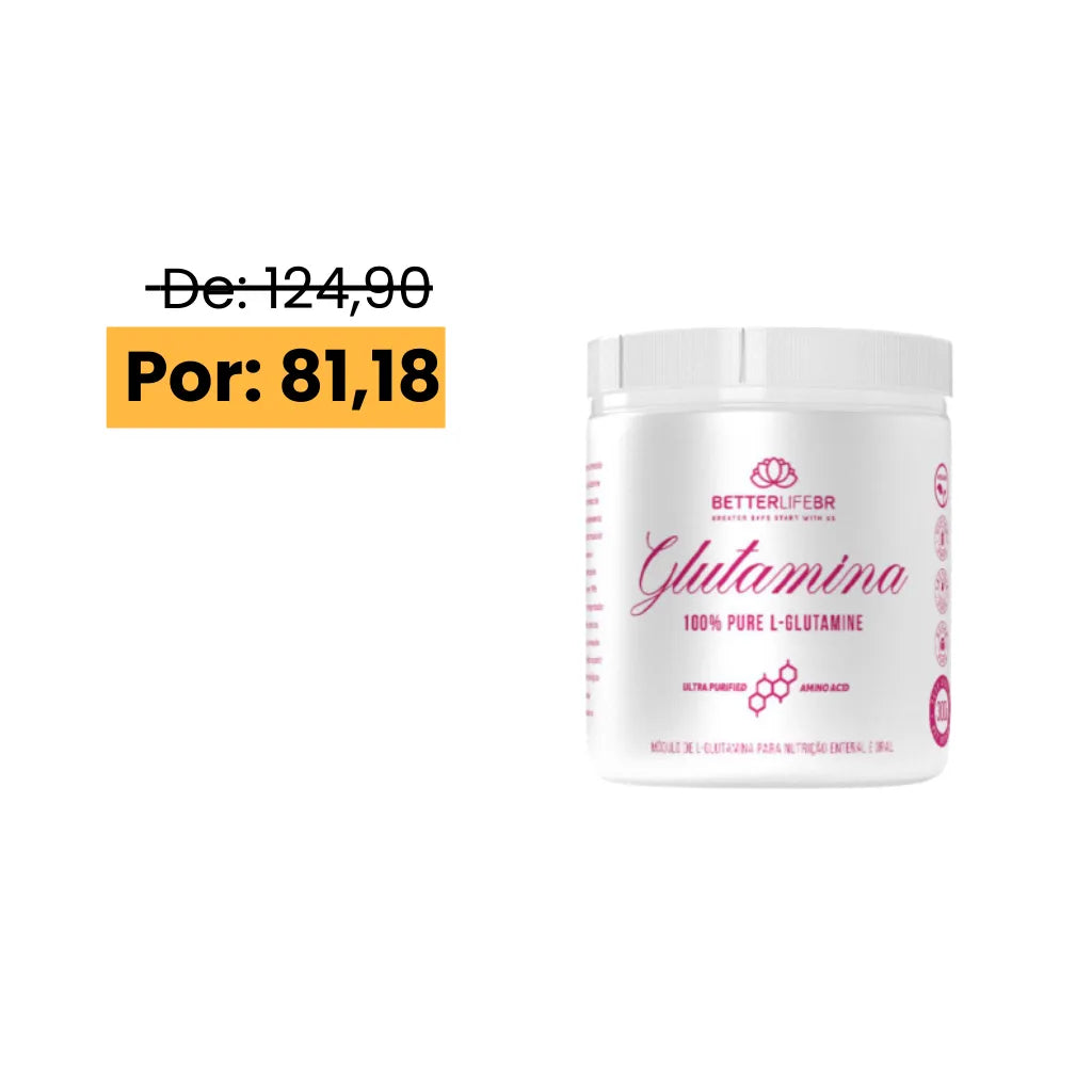 Glutamina em Pó 300g