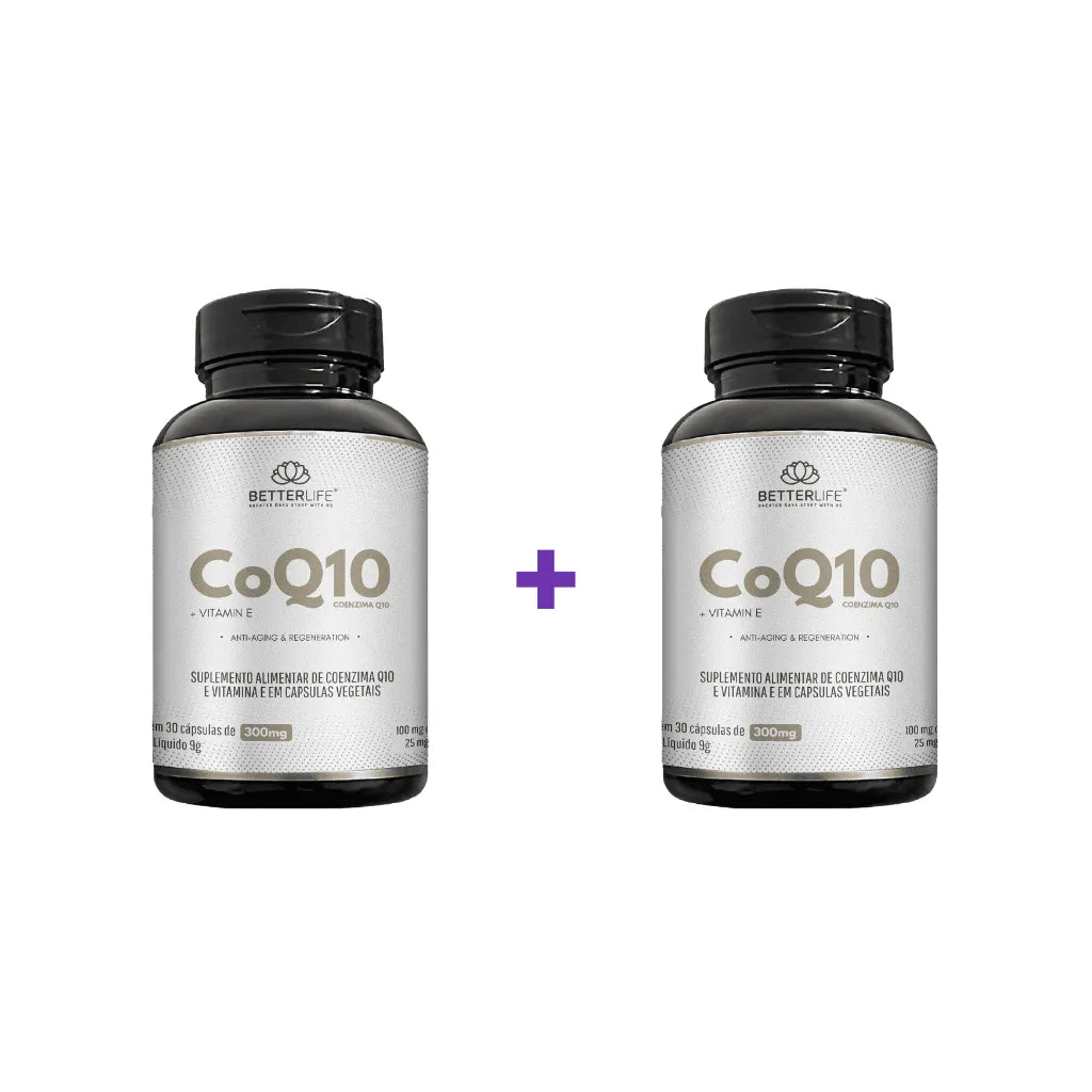 Kit com 2 COQ1O (Coenzima Q10 + Vitamina E) 30 Cápsulas - Para 2 meses